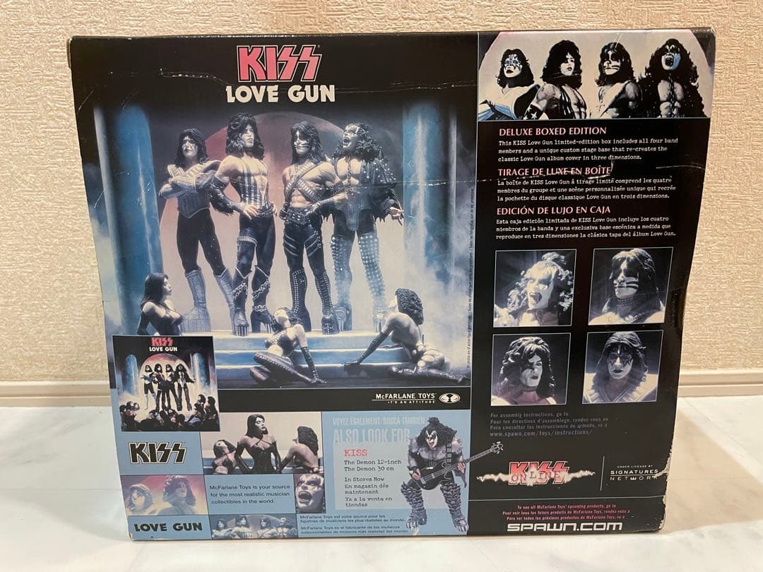 KISS LOVE GUN DELUXE BOXED EDITION フィギュア