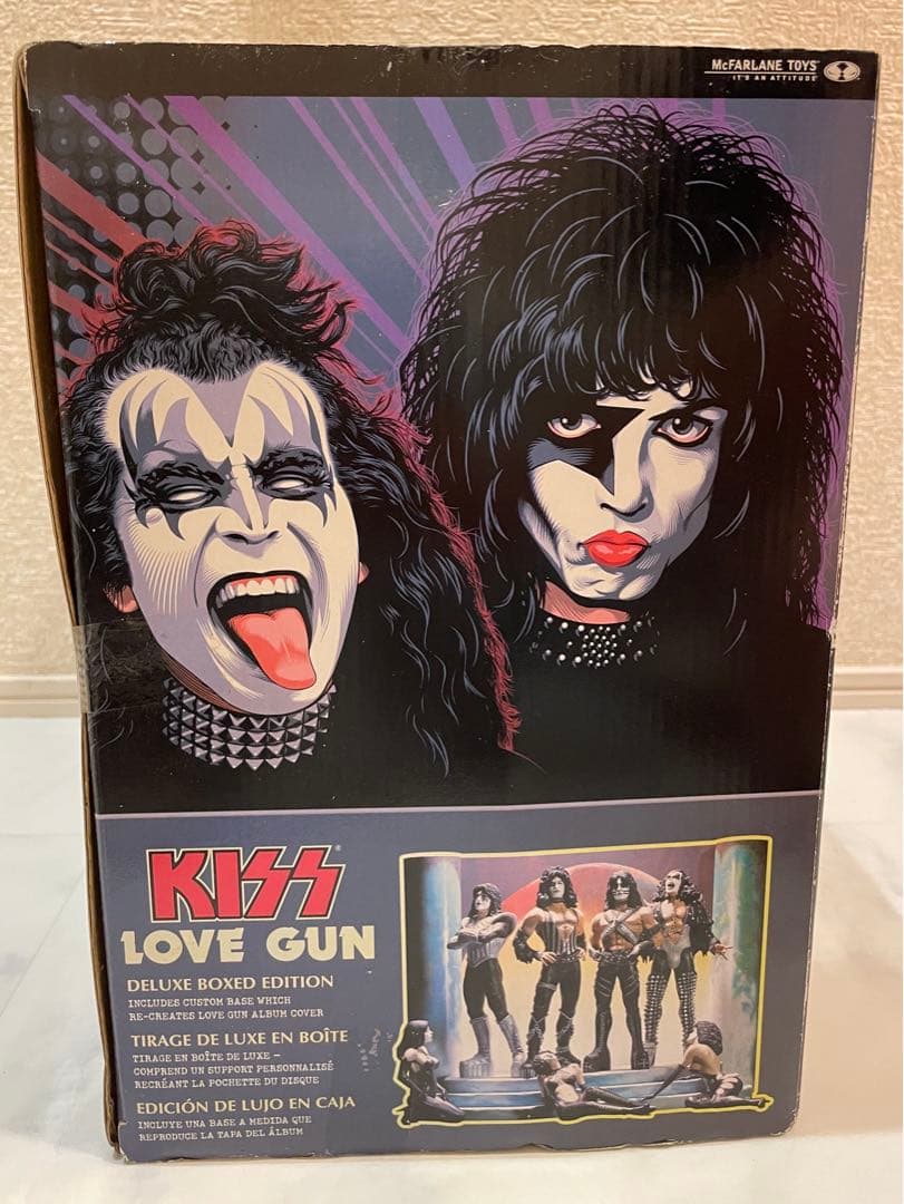KISS LOVE GUN DELUXE BOXED EDITION フィギュア