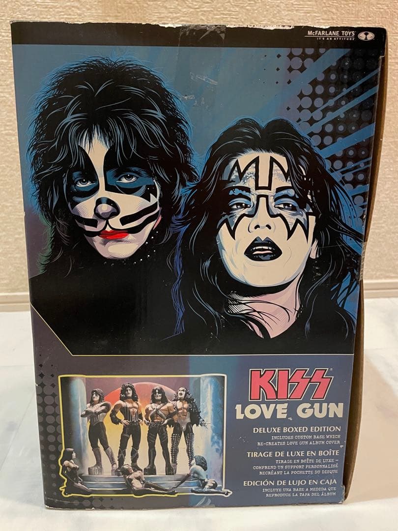 KISS LOVE GUN DELUXE BOXED EDITION フィギュア
