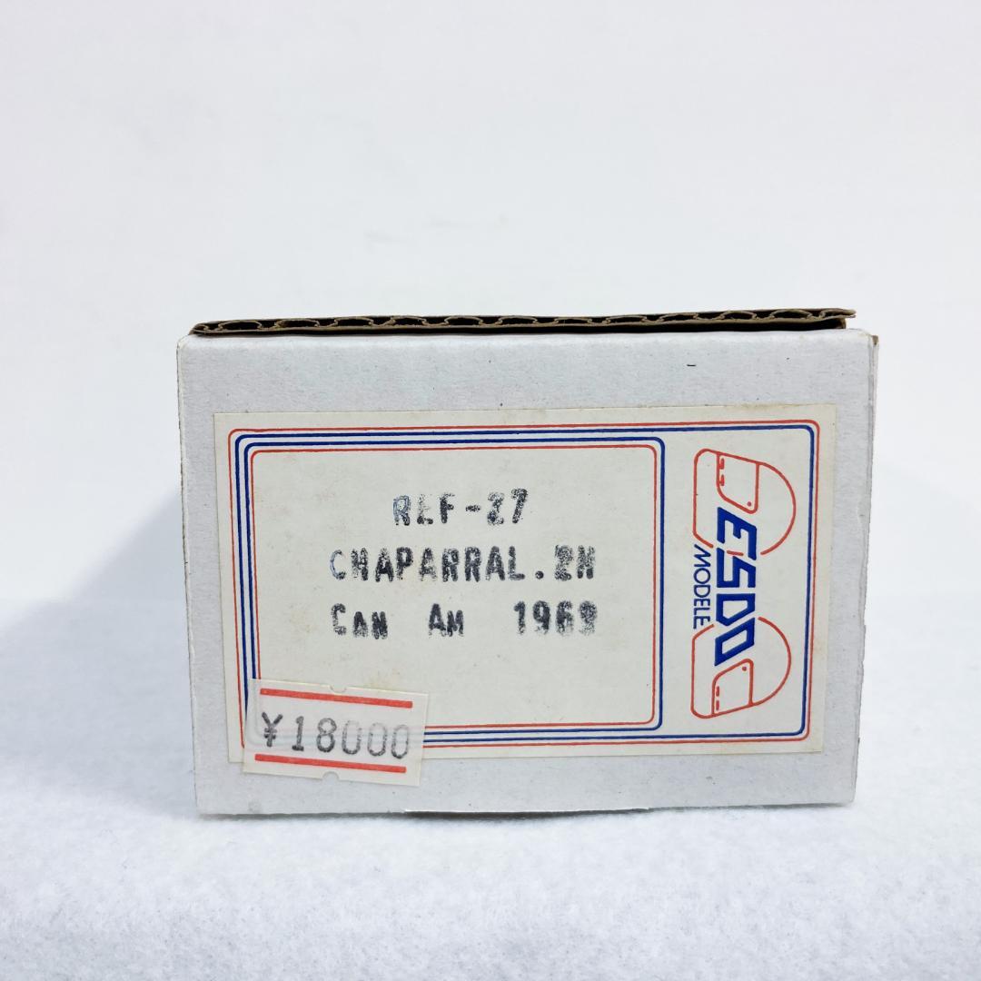 ESDO MODELE シャパラル 1/43スケール