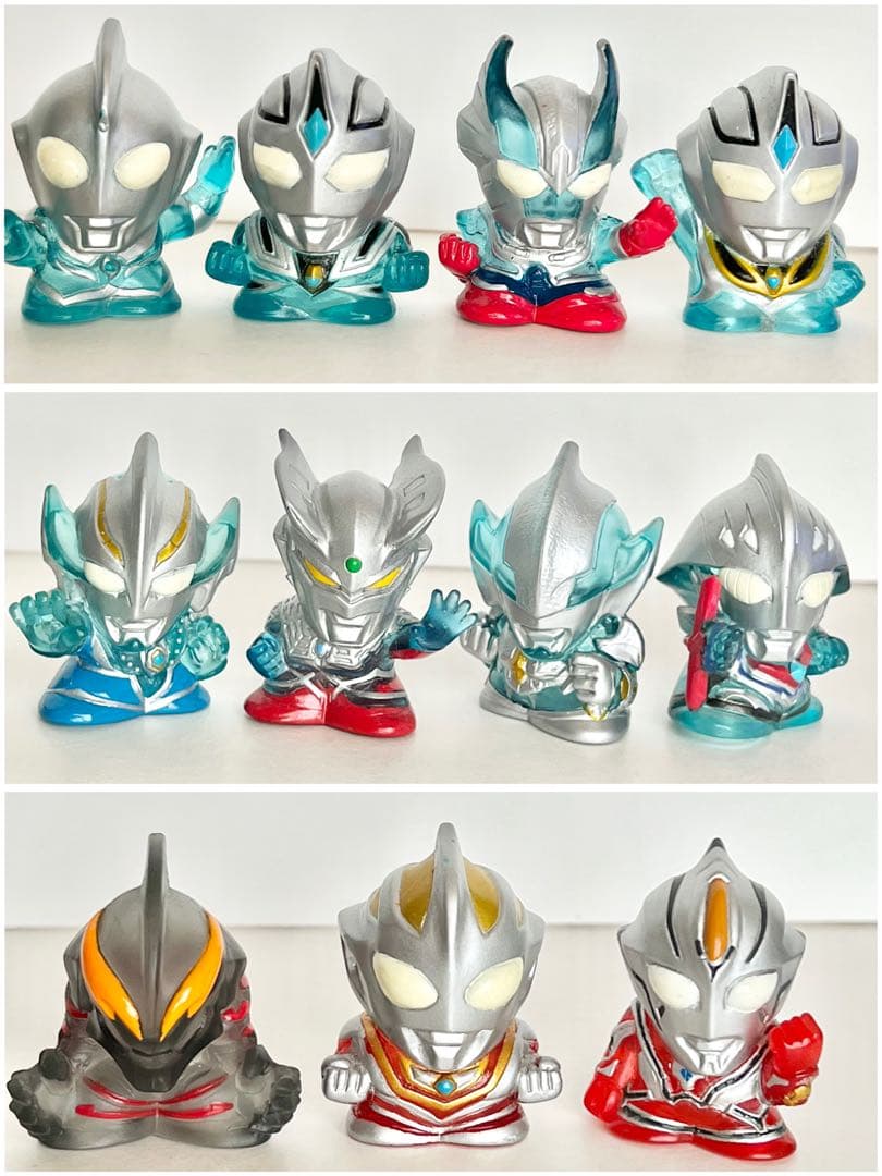 ウルトラマン 指人形 ウルフェス クリアブルー クリアレッド まとめ売り レア