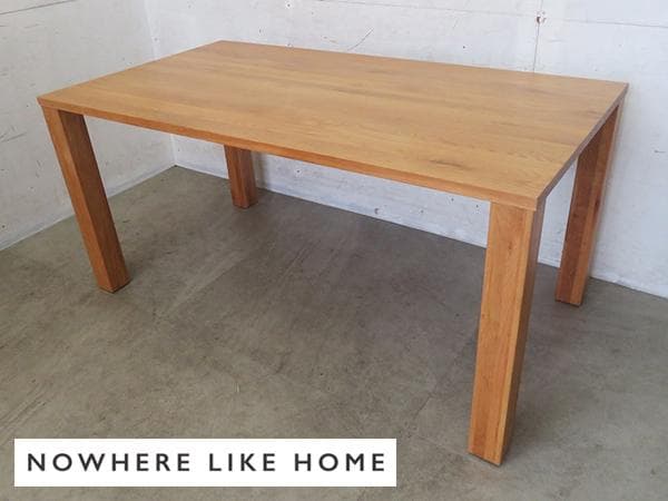 ■ノーウェアライクホーム■14.3万■ノード2■ダイニングテーブル■オーク無垢