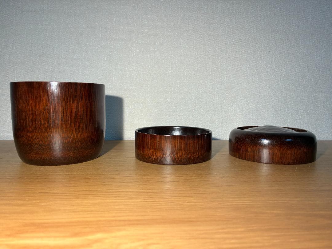 048 棗 茶道具/竹材/内縁