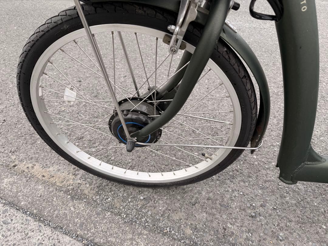 美品ブリヂストン　2021 ラクット24 RK4B41 電動自転車　24インチ