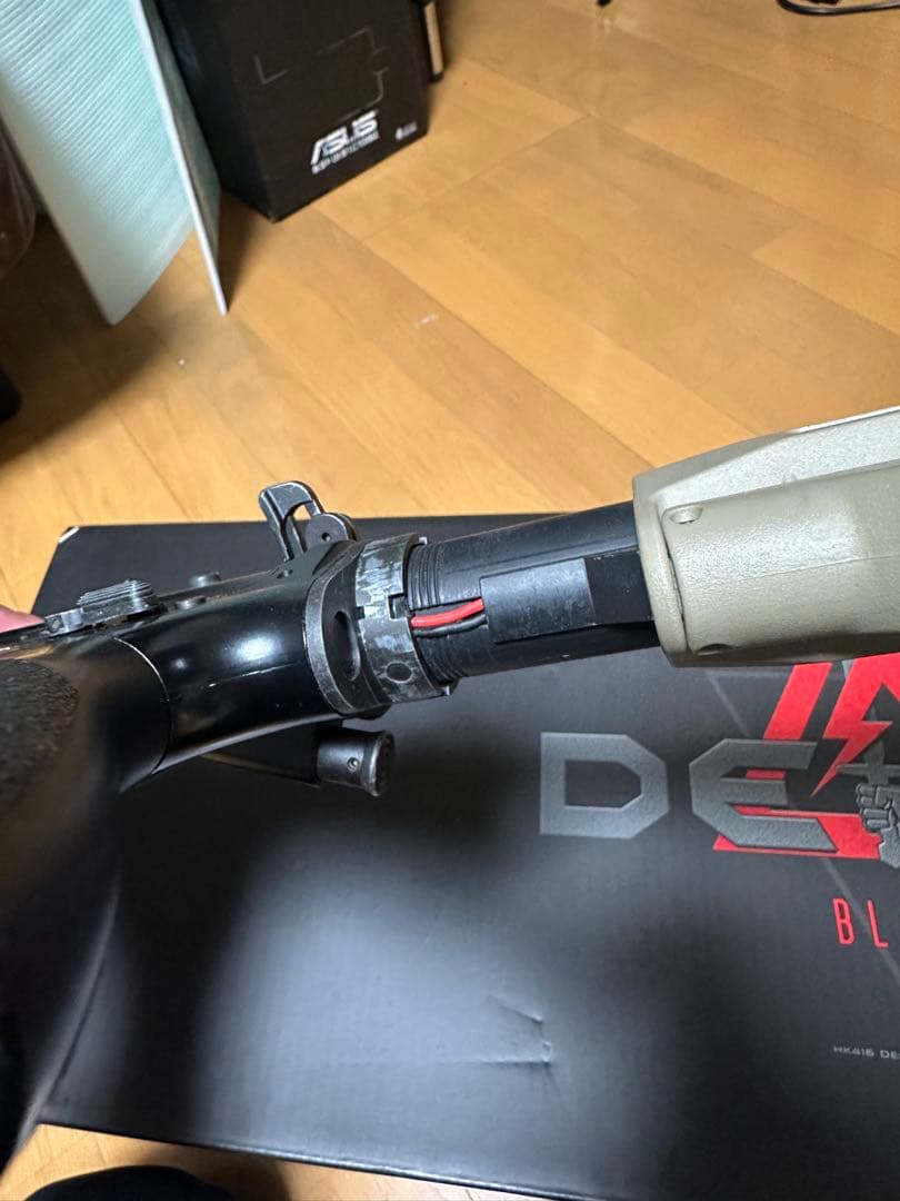 東京マルイデルタカスタムブラック　ジャンク品扱い