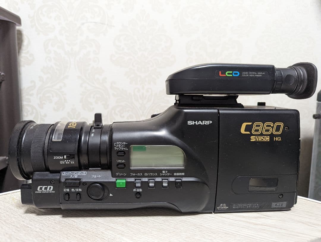 sharp コンパクトビデオムービー c860 ×12
