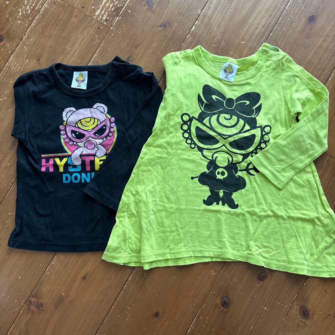 【追加済み】ヒスミニ90まとめ売り女の子向け人気のサロペ、トレーナーなど21点