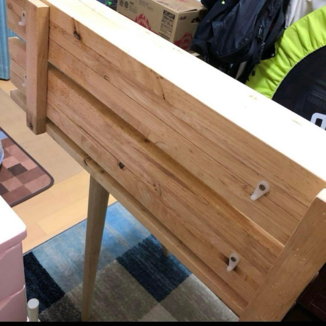 木製テーブル　パソコンデスク