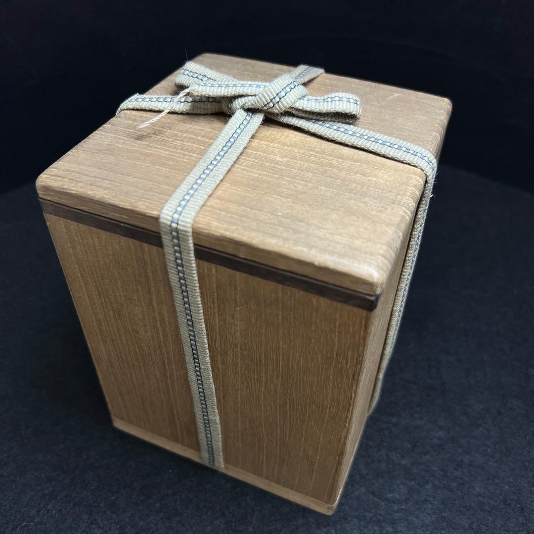 中国元時代　七官青磁　上手　銀火屋香炉　木箱付　東Y7-1203☆2Fトサオ