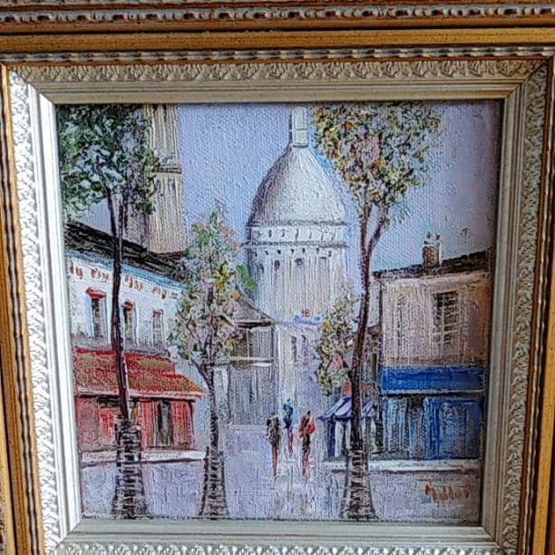 絵画 　油絵　額縁