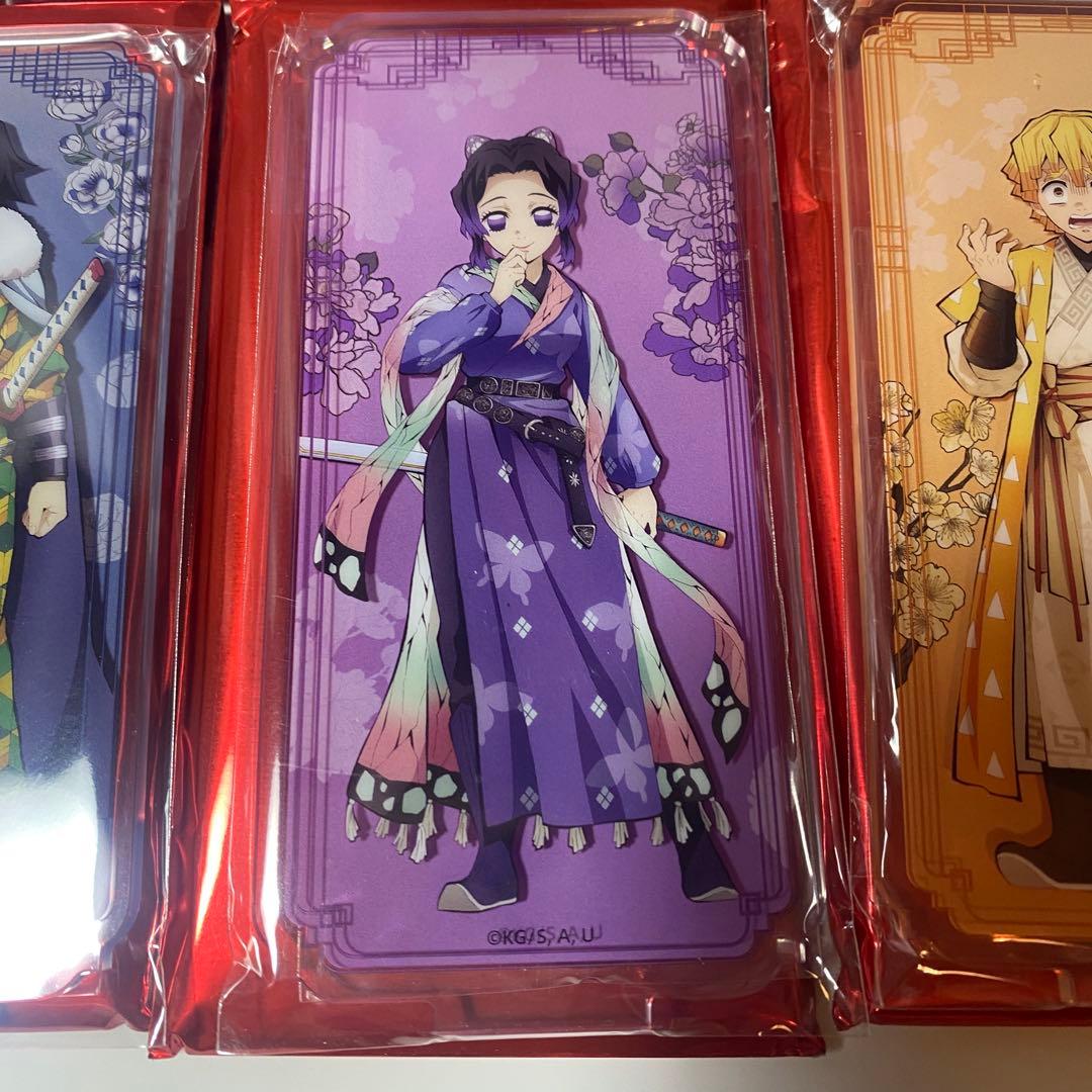 【新品未使用】鬼滅の刃 国風服 中国限定 第2弾　アクリルスタンド　7枚セット