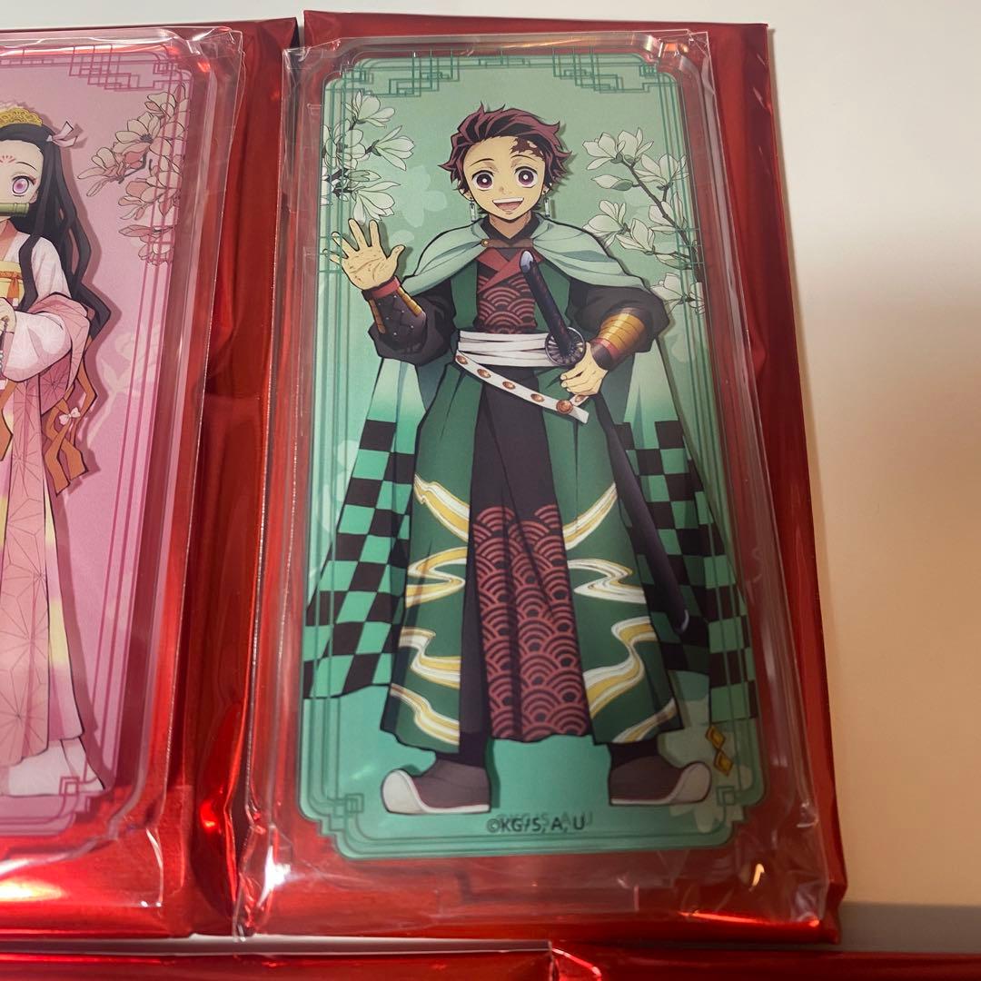 【新品未使用】鬼滅の刃 国風服 中国限定 第2弾　アクリルスタンド　7枚セット