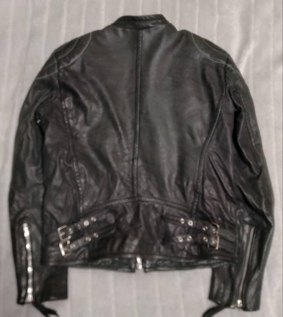 【牛革】schott classic パデッド シングルライダース（M）