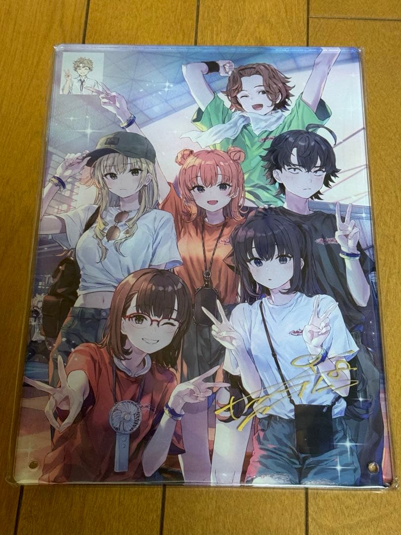 直筆サイン入り　コミケ104 ぽんかん⑧アクリルボード　俺ガイル