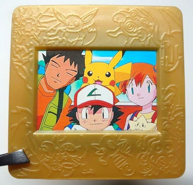 Meiji ポケモン ピクチャーフレーム　カスミ サトシ ピカチュウ タケシ