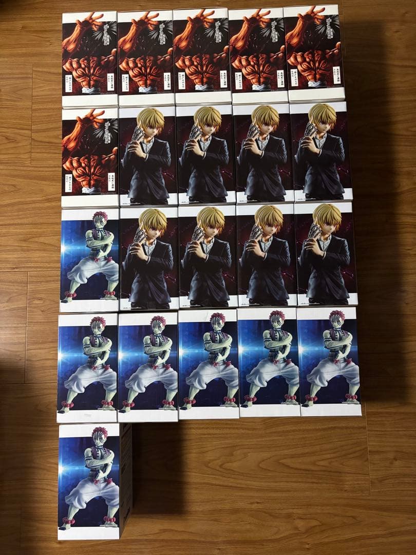 Grandista　範馬勇次郎　クラピカ　猗窩座　フィギュア21体セット