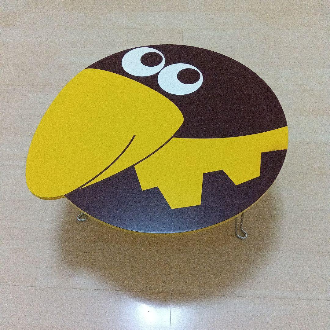懸賞品　キョロちゃんの顔デザインの折りたたみテーブル　◎◎◎