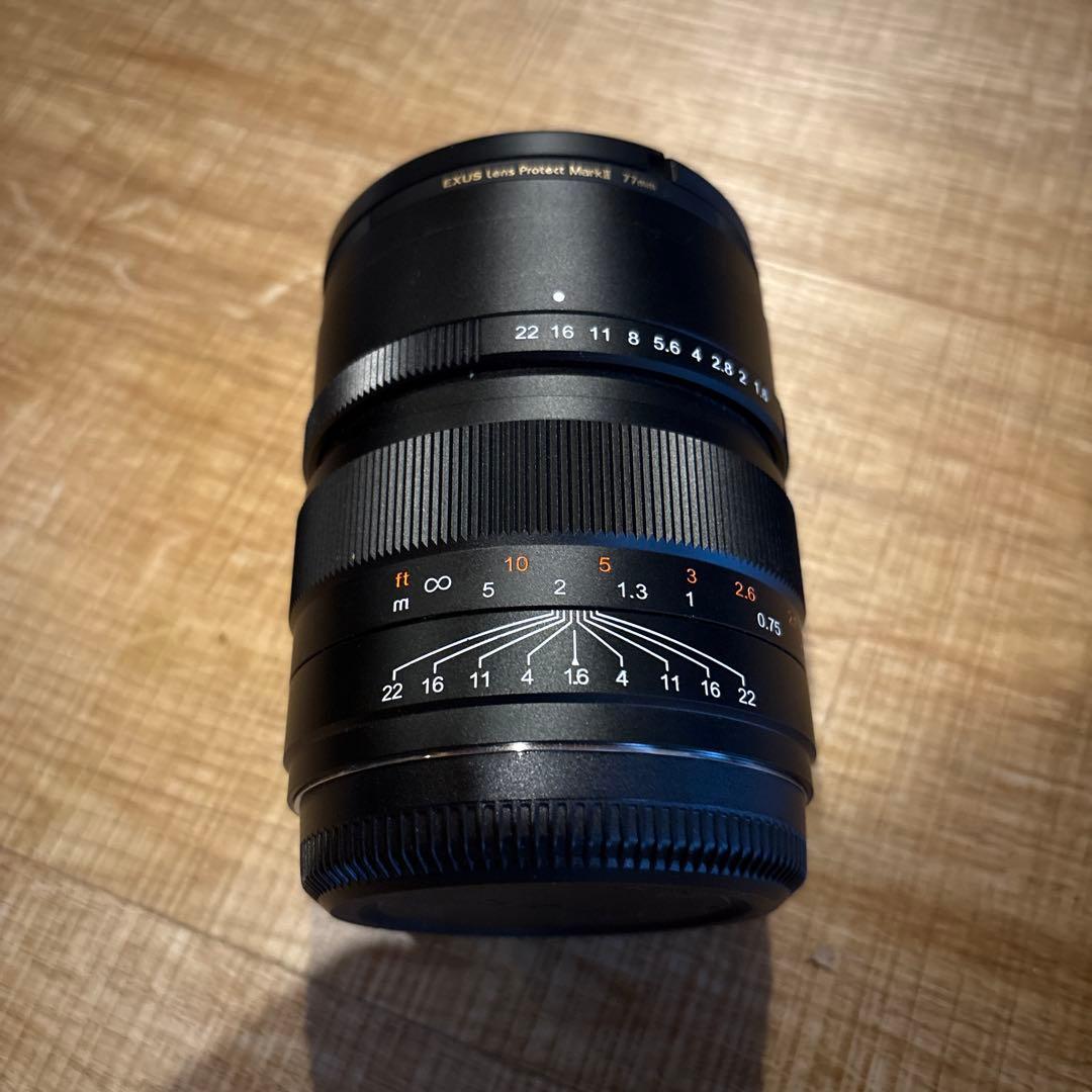 中一光学 SPEEDMASTER 80mm F1.6 Gマウント 『美品』