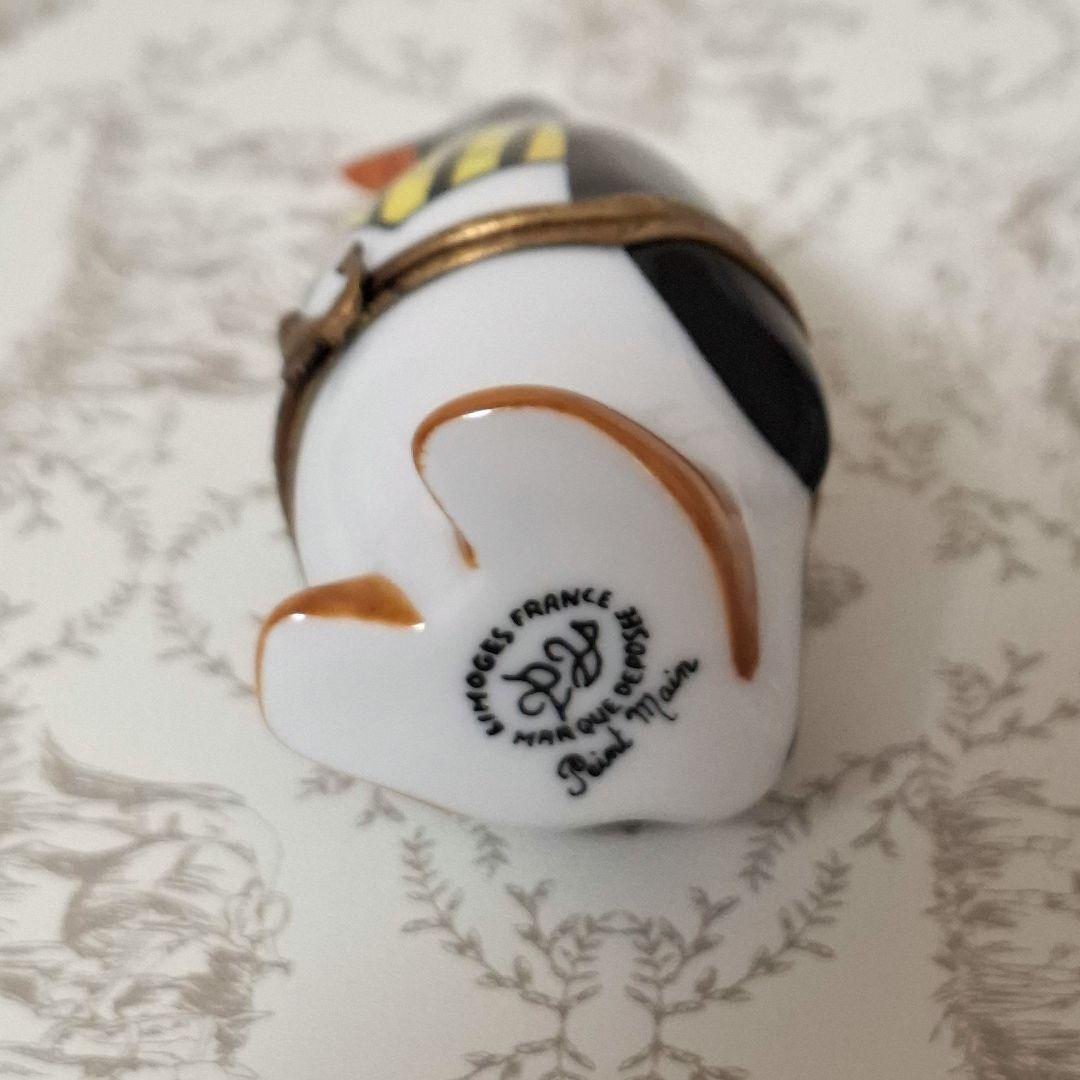 ★愛くるしい★ペンギン リモージュボックス