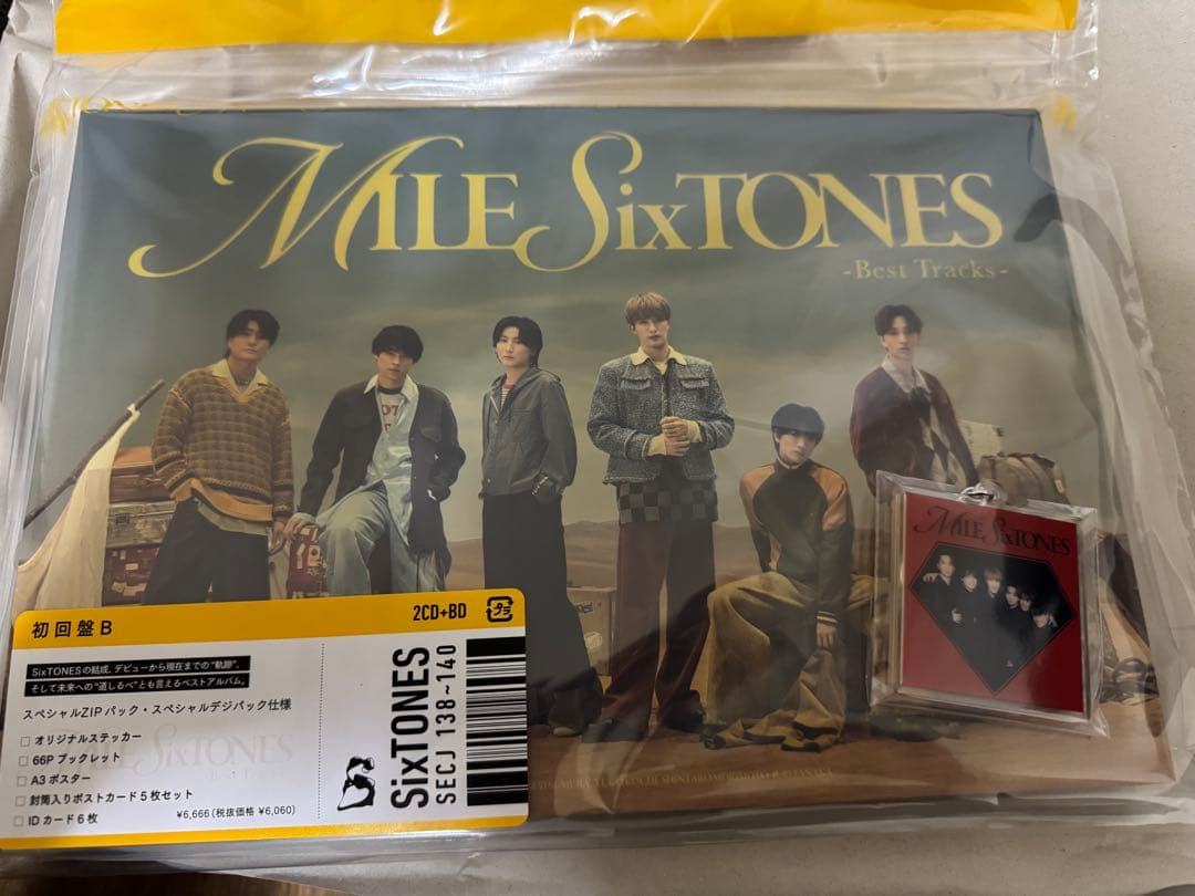 SixTONES MILESixTONES 通常盤 初回盤 3形態 全特典付き