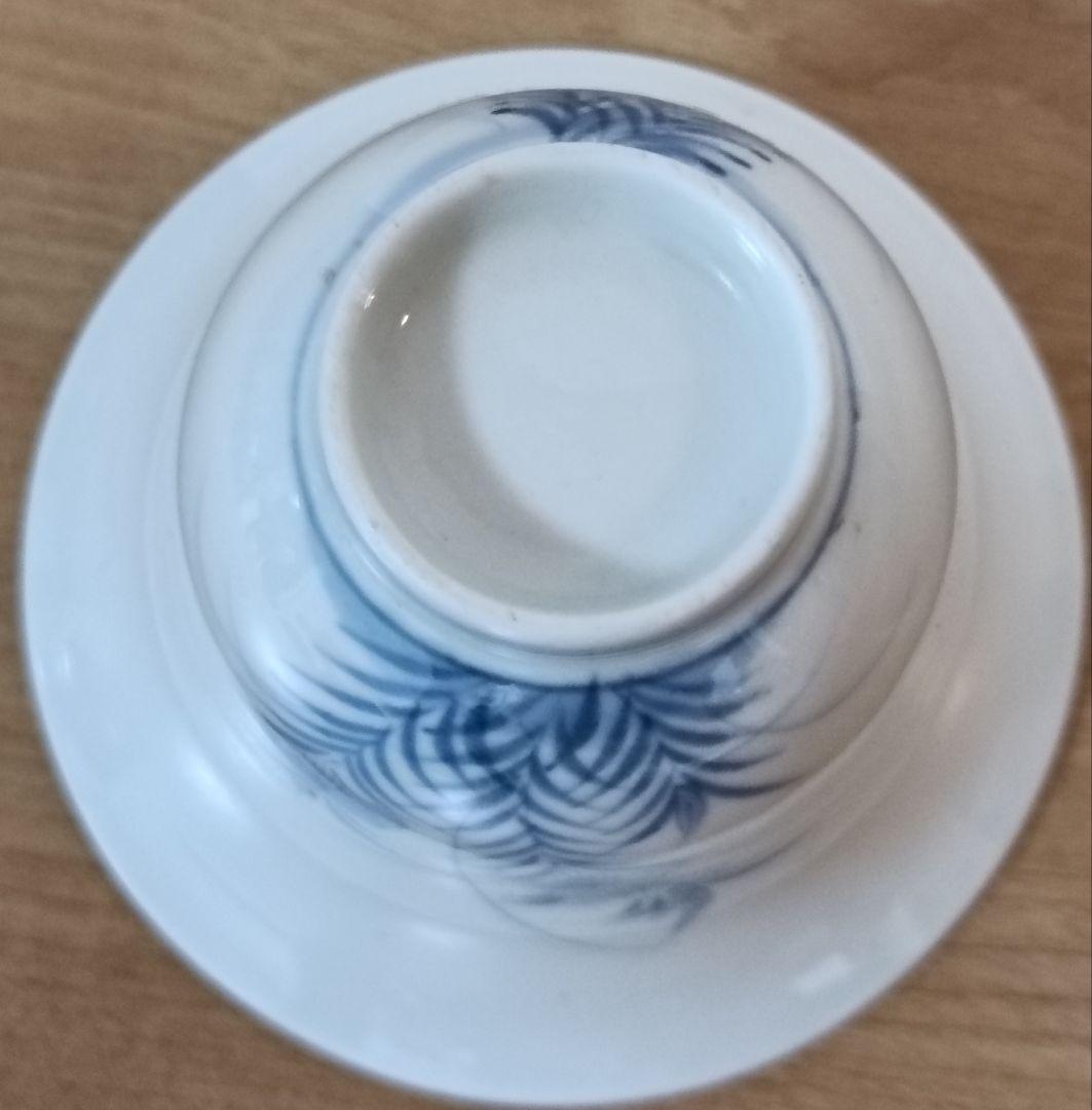 後期鍋島2個　猪口　鍋島焼　湯呑み