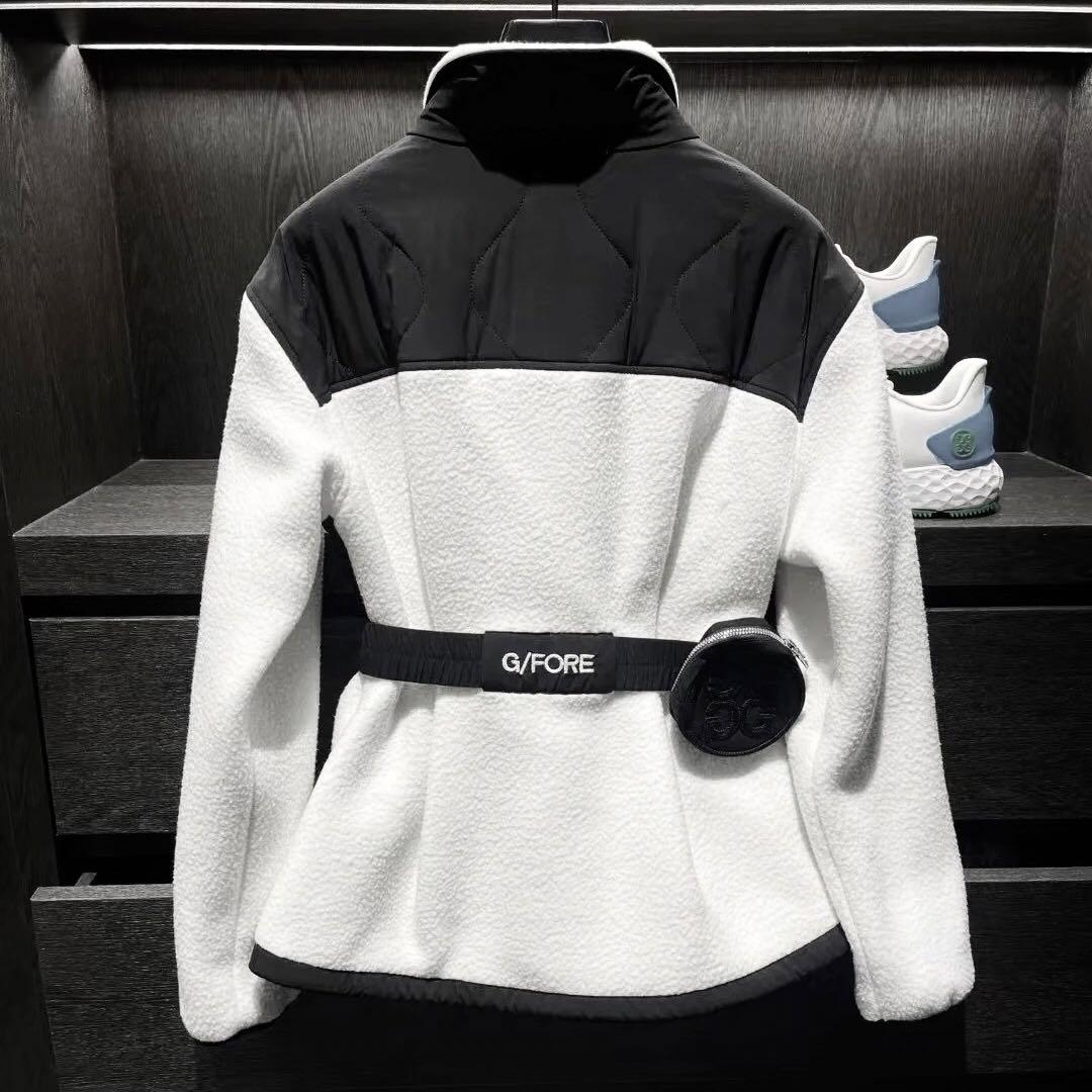 新品未使用 ゴルフ G/FORE ジーフォア レディース ジャケット ボア 長袖