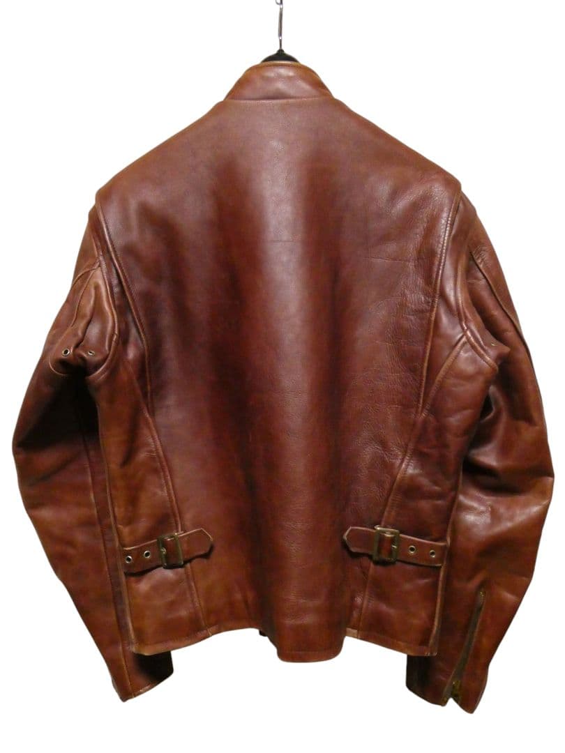 ステアハイド＆TALON！1970年代レプリカ！SQUADRONシングルレザー