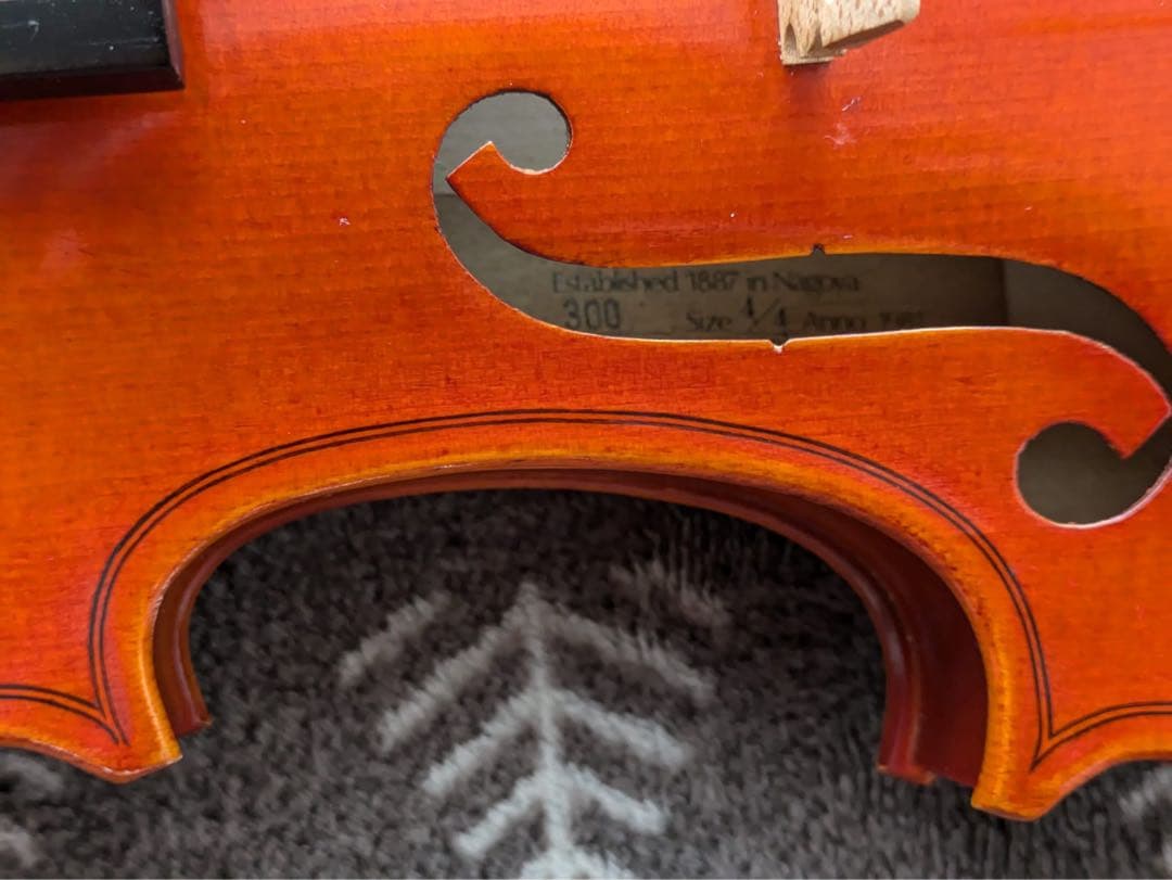 Suzuki バイオリンno.300 4/4【修理済み】