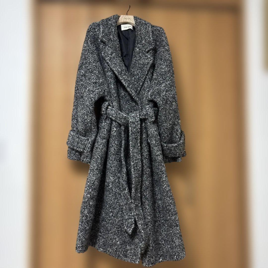 THE TOÉ ダブルチェスターロングコート