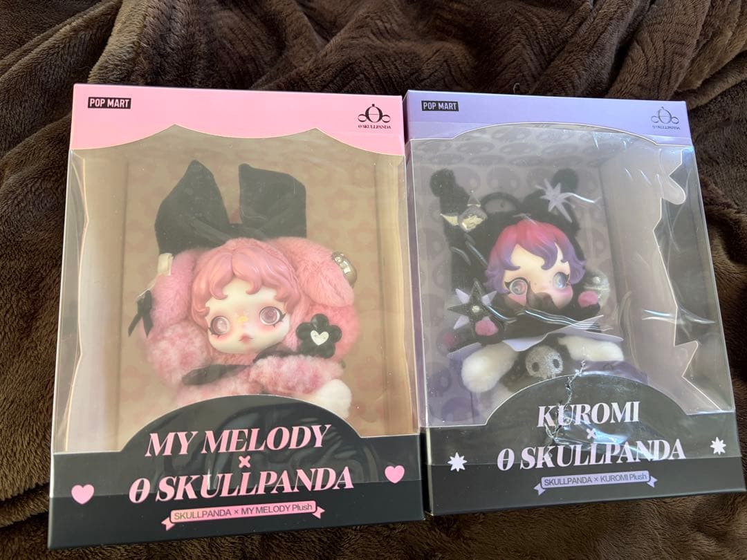 MY MELODY × SKULLPANDA ぬいぐるみ