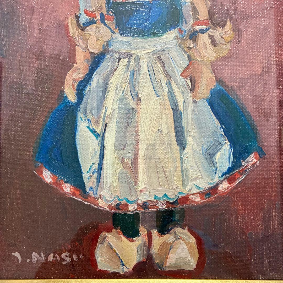 油彩画 静物画 南壽敏夫 南寿敏夫 額装 油絵 絵画 美術品 画家 T.NASU