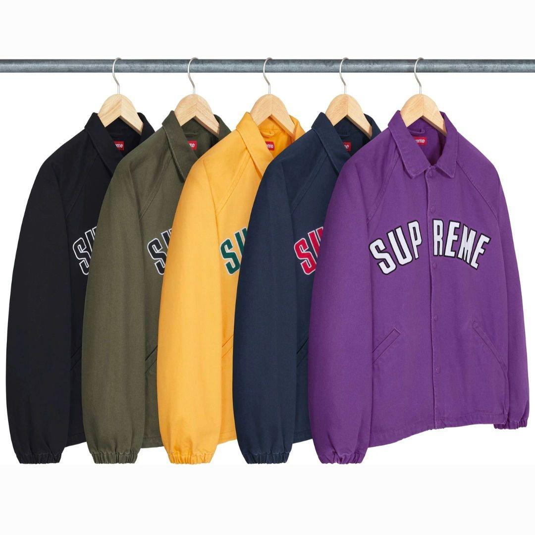 専用 Supreme 24SS Arc Denim Coaches Jacket