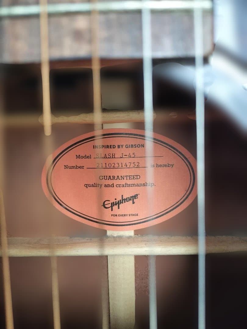 ギター Epiphone J-45 Slash