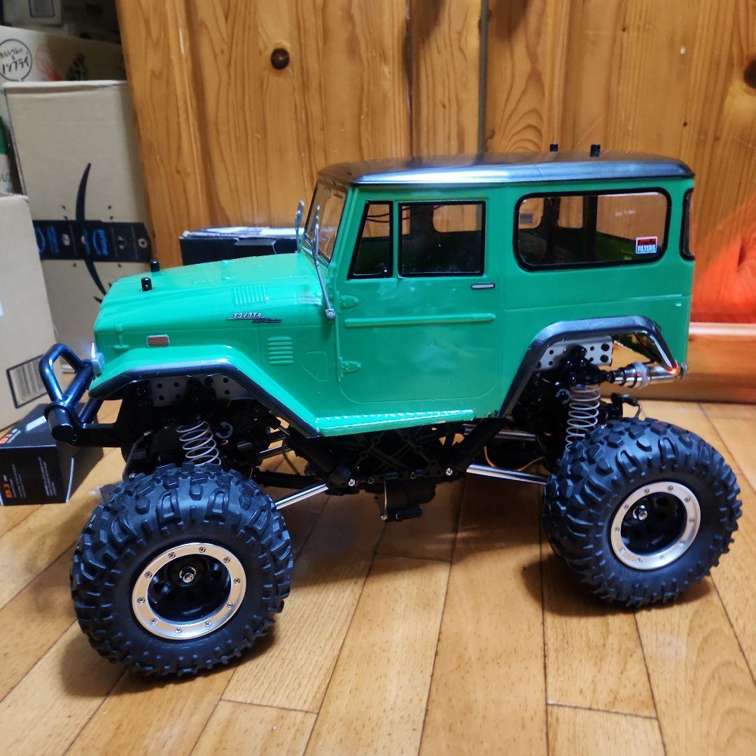 ■専用■　　　タミヤ CR-01 フルセット　緑　ランクル　ボディ　　ラジコン