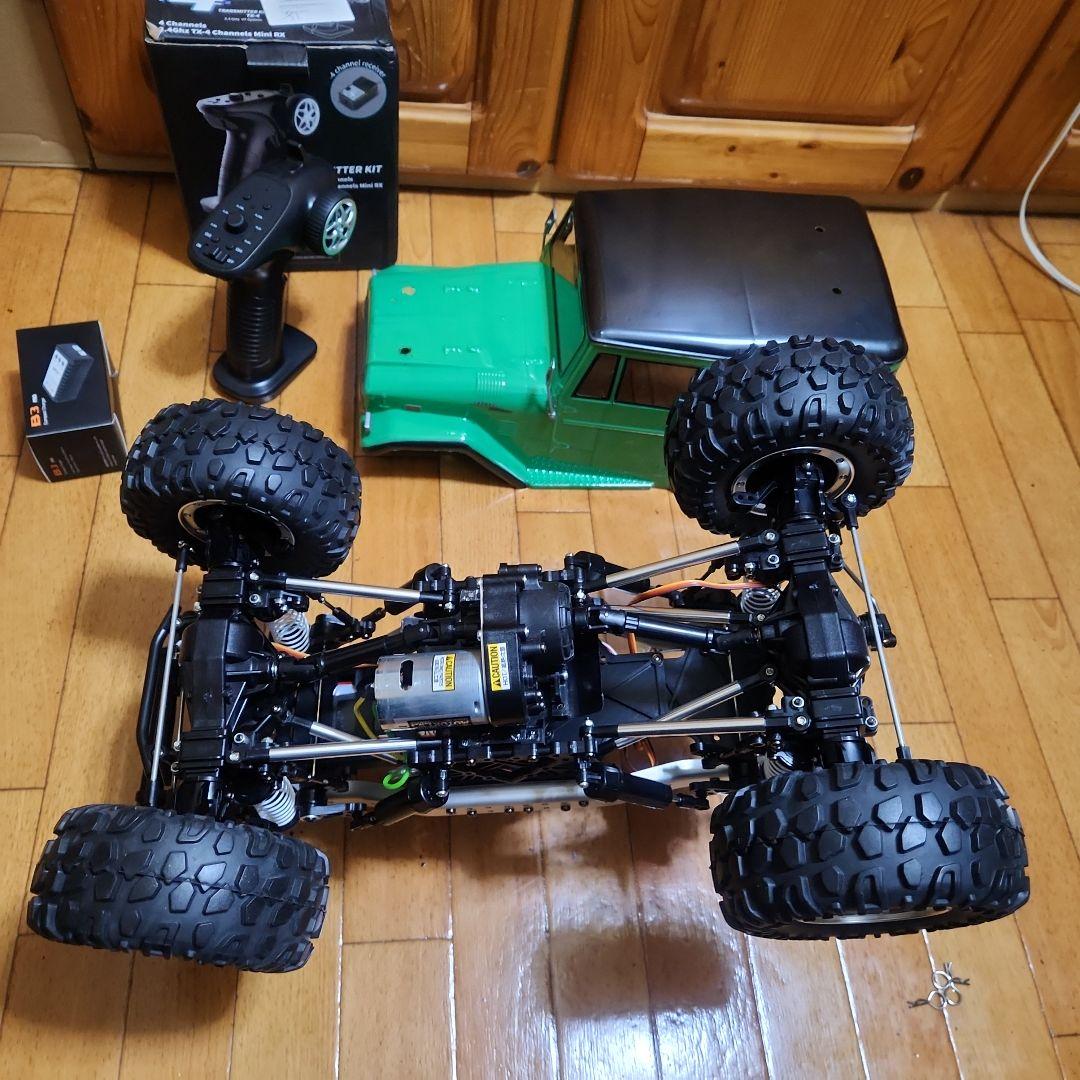 ■専用■　　　タミヤ CR-01 フルセット　緑　ランクル　ボディ　　ラジコン