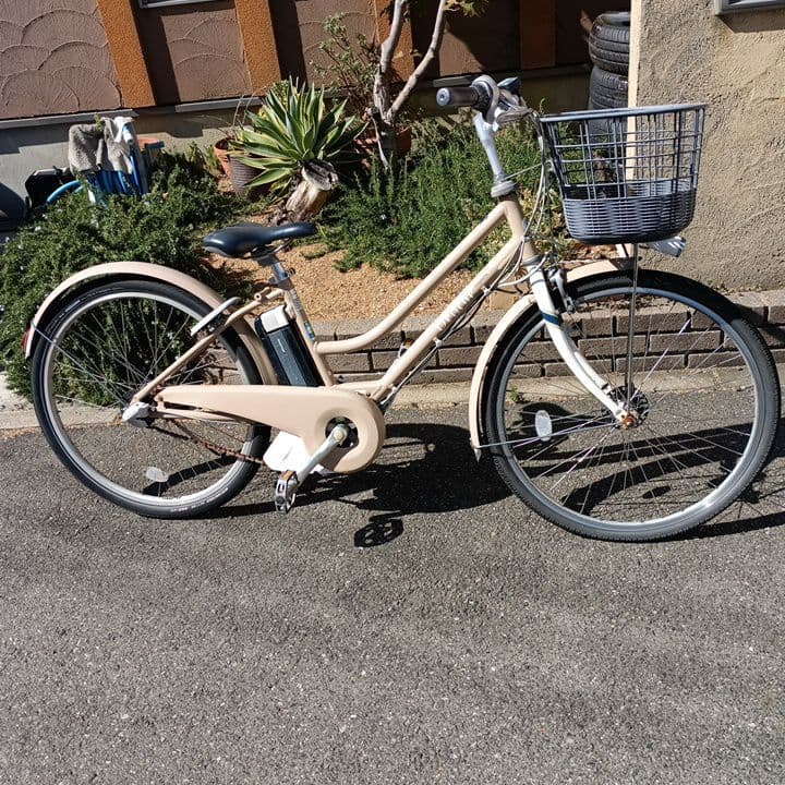 h*o様 値引きしました！ブリジストン 電動アシスト自転車 ベージュ
