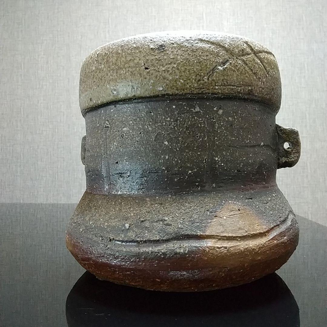 【備前焼 水指 ②】Bizen ware Mizusashi ( 送料無料！)
