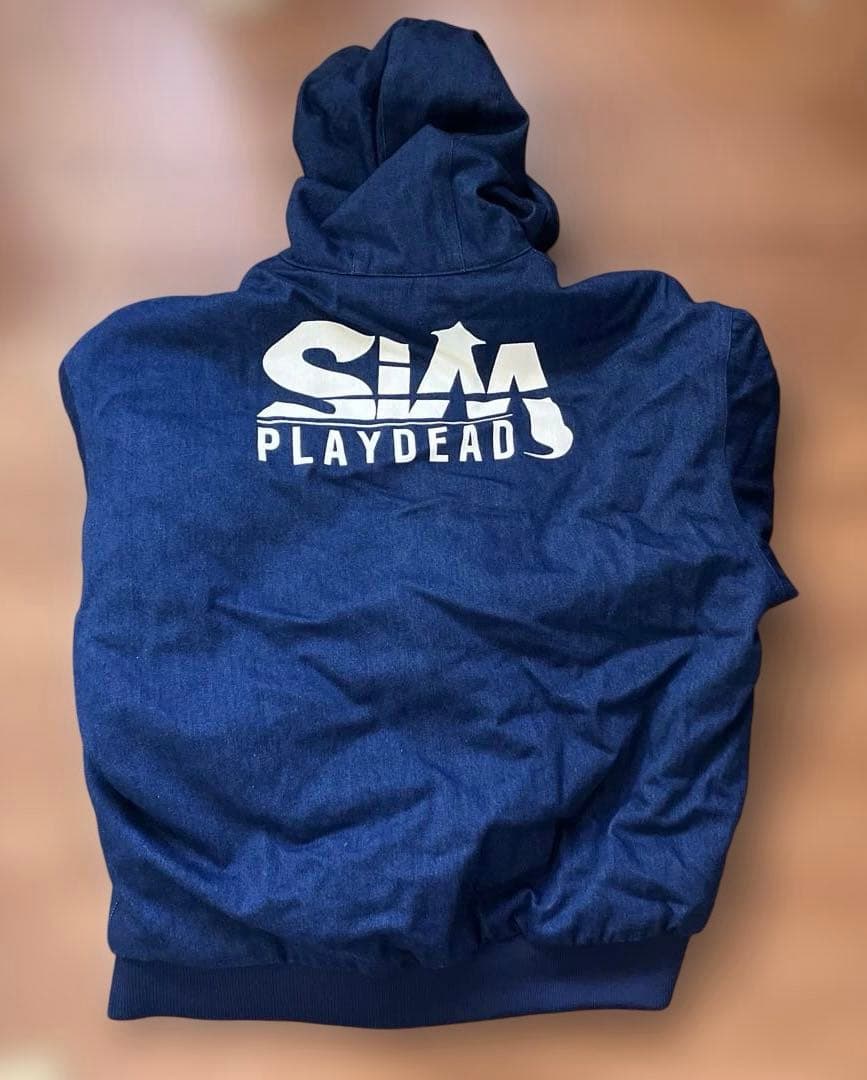 SiM PLAYDEAD 中綿ジップアップパーカー