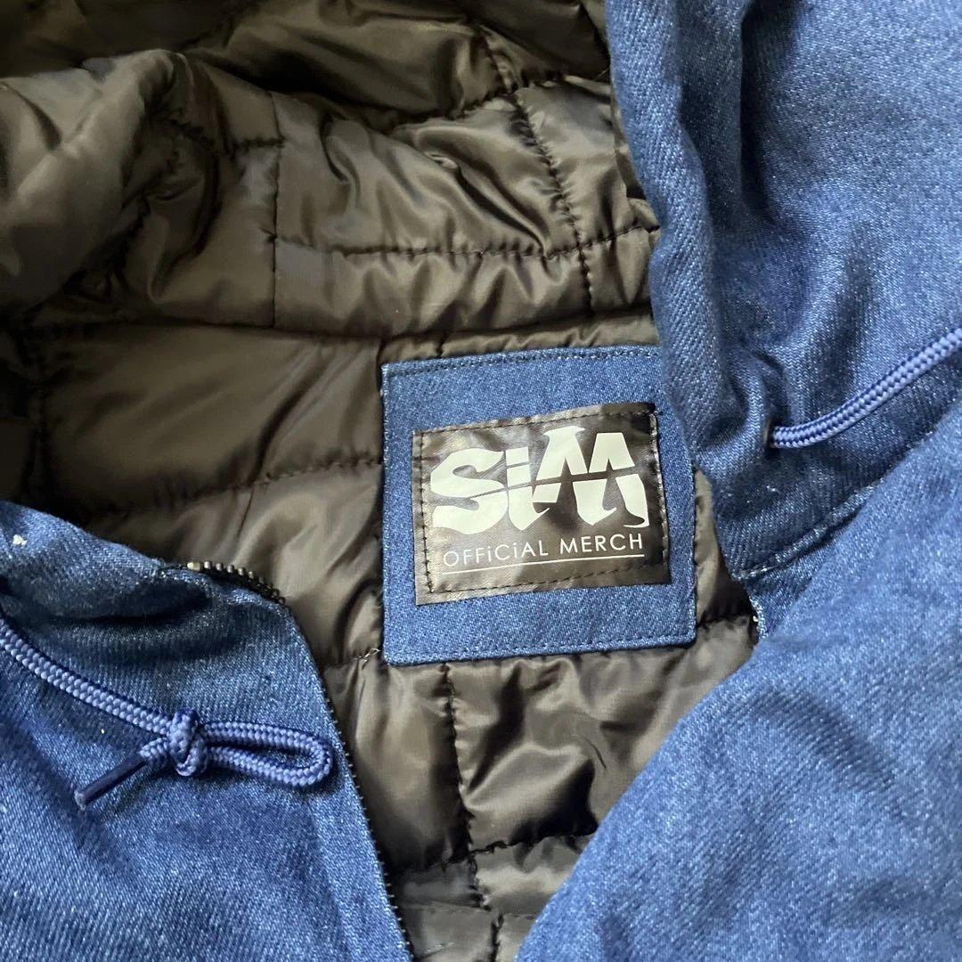 SiM PLAYDEAD 中綿ジップアップパーカー