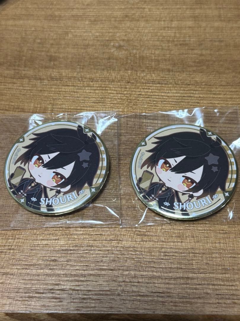 原神 鍾離 缶バッジ (スイパラ)