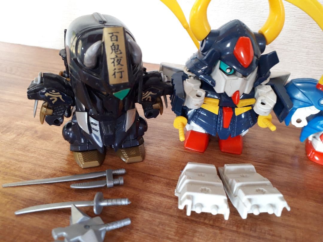 。　武者ガンダムシリーズ　SDガンダム　まとめ売り　昭和レトロ　フィギュア