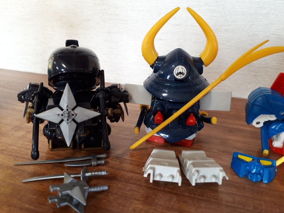 。　武者ガンダムシリーズ　SDガンダム　まとめ売り　昭和レトロ　フィギュア