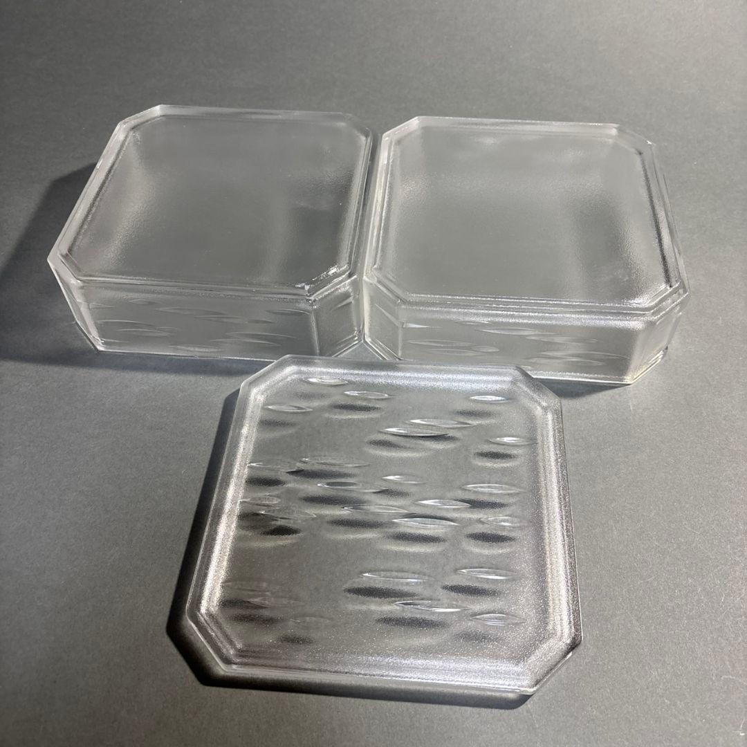 江戸切子　義山　縁高