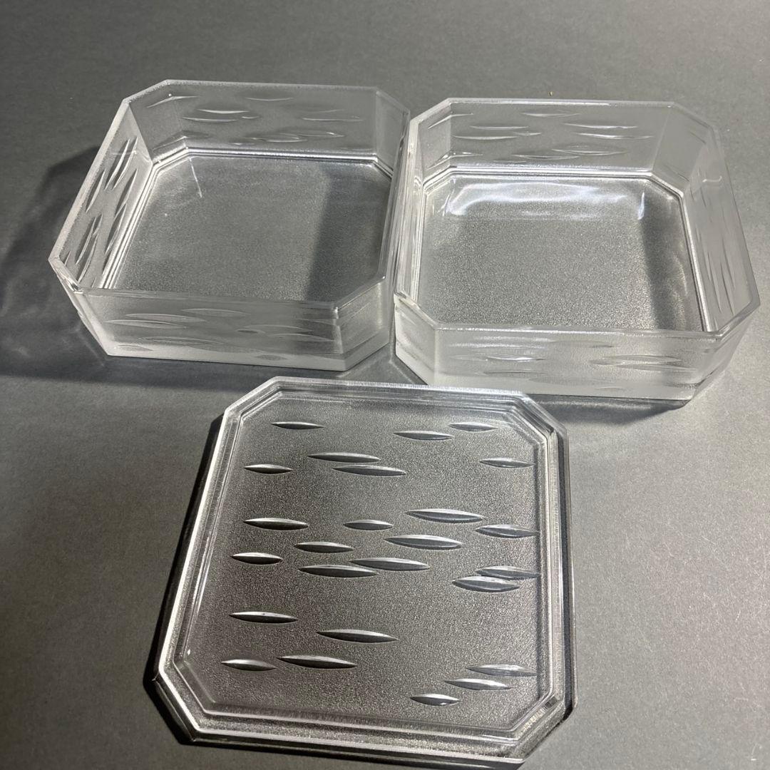 江戸切子　義山　縁高