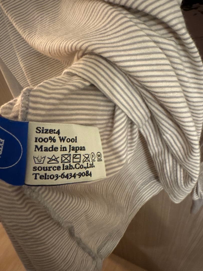 トップス ONC MERINO Long Sleeve Tee ICE GRAY