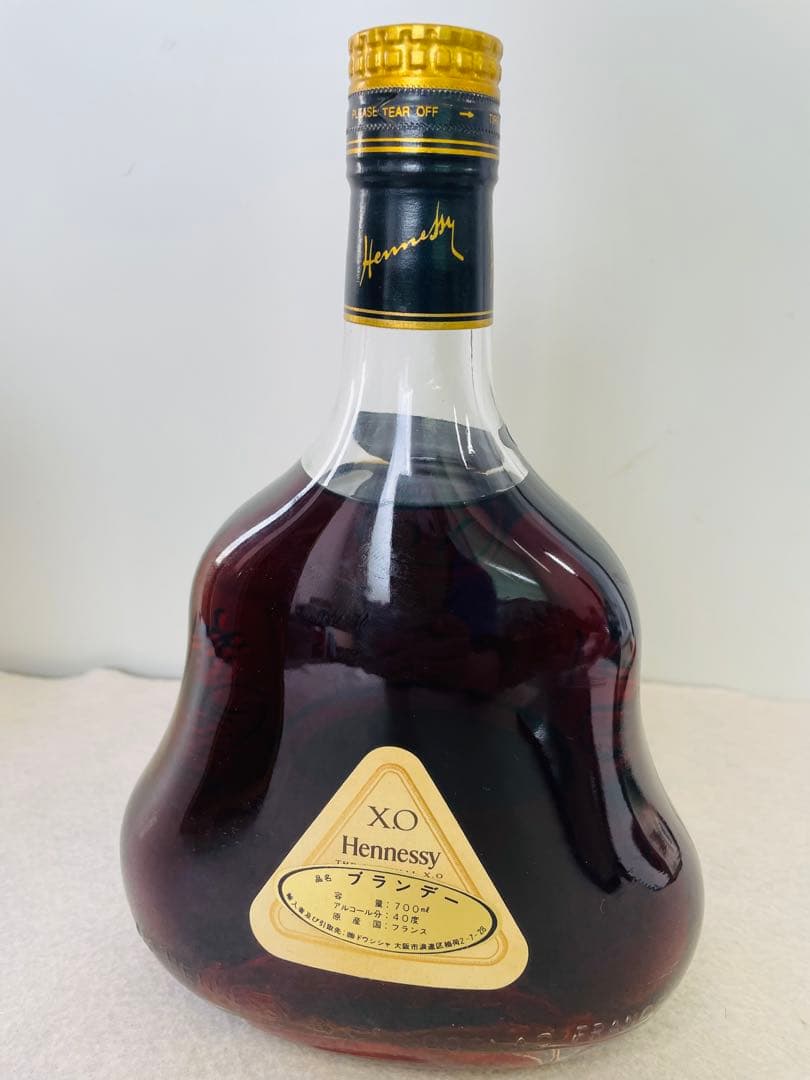 Hennessy X.O コニャック 700ml 40％ 金キャップ 古酒