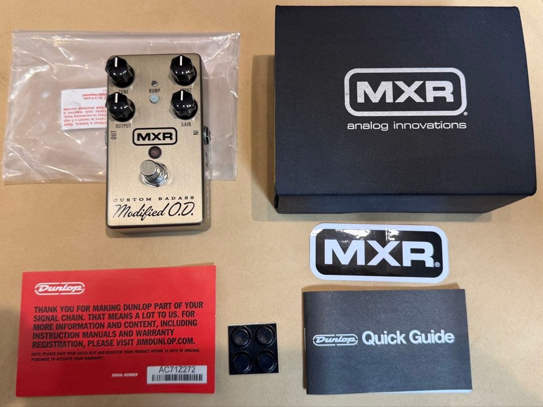 【美品】MXR M77 custom badass Modified O.D.