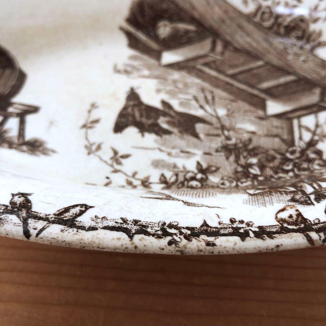 ショワジールロア Choisy le Roi HB&Cie　楕円皿　no.249