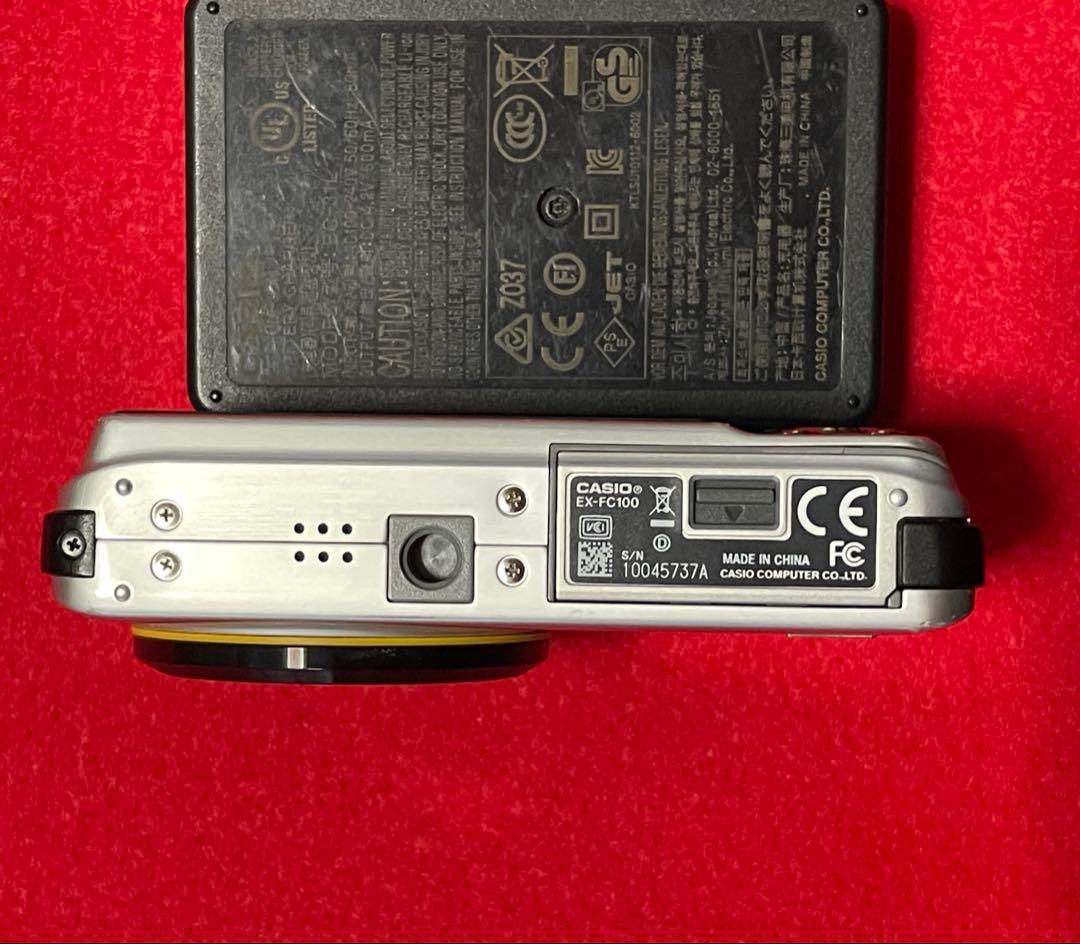 CASIO EXILIM EX-FC100 used ポーチ付き