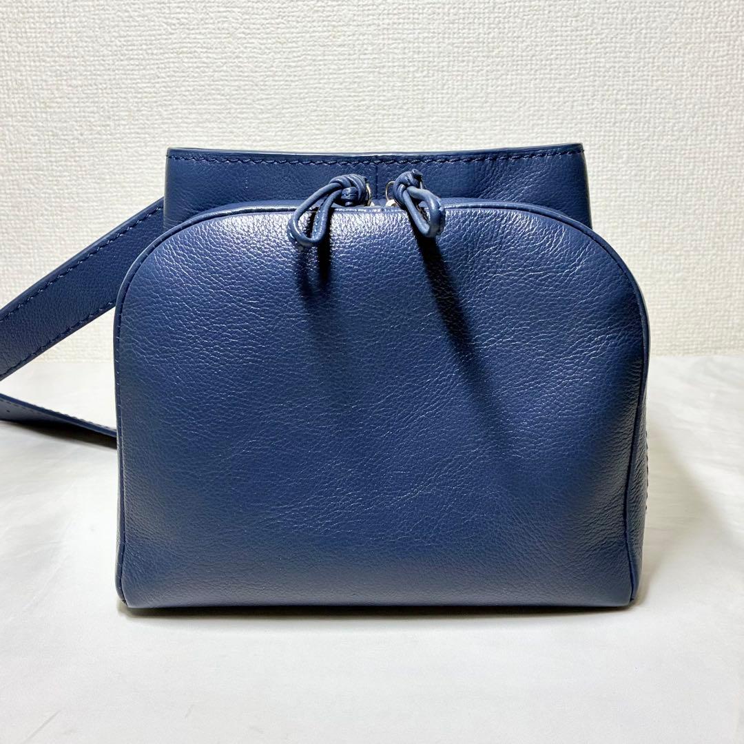 【未使用】　マザーハウス　ソラ ２ ウェイ ショルダー M ブルー　現行品　新型